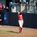 Louisiana-Lafayette senior Matte Haack fumbles a ball in foul territory on Friday, May 24. Daniel Brenner I AnnArbor.com